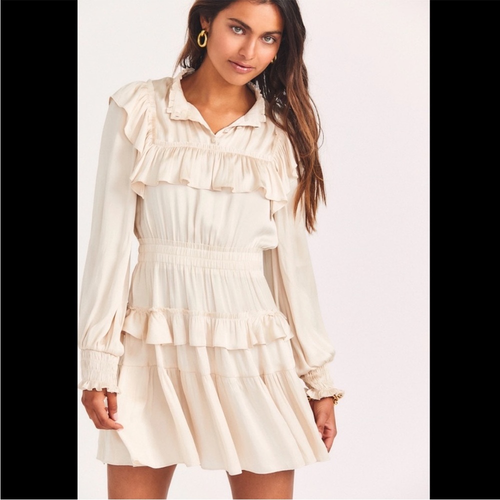 LoveShackFancy Cream dress - Picture 4 of 5